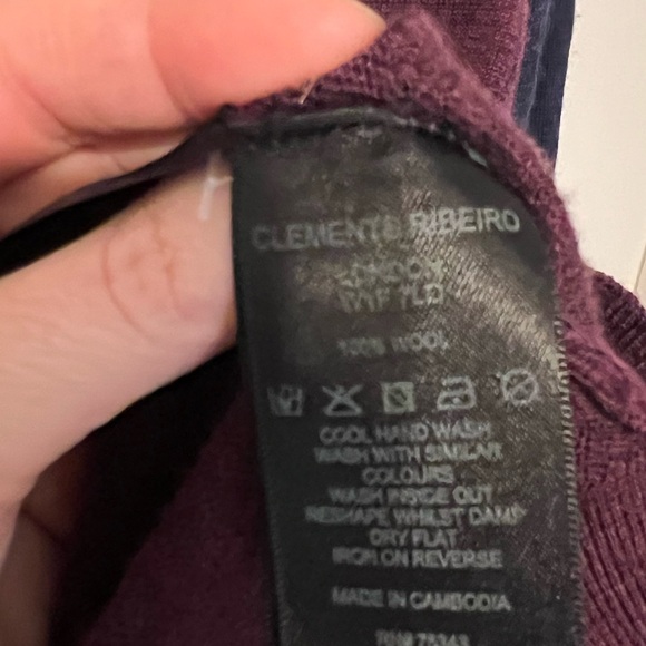 Merino wool cardigan - Picture 5 of 9